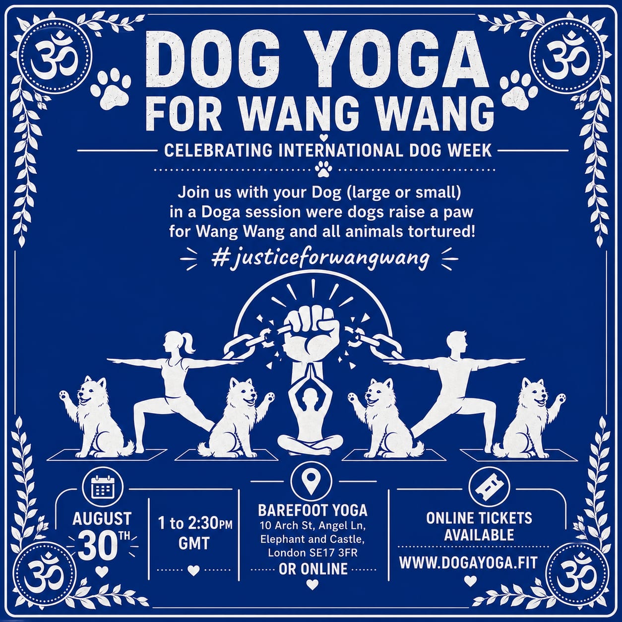 Justice for Wang Wang Poster
